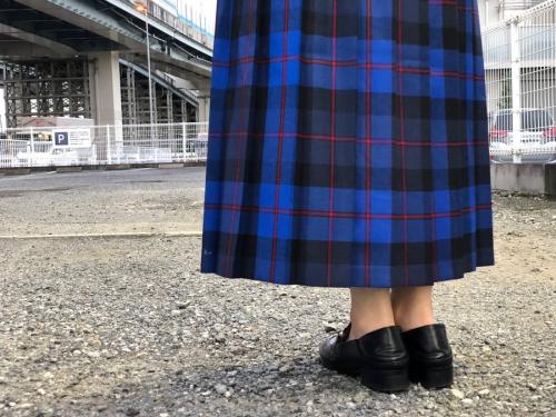 キルトスカートの与野