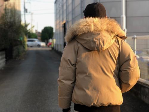 カナダグースのダウンジャケット