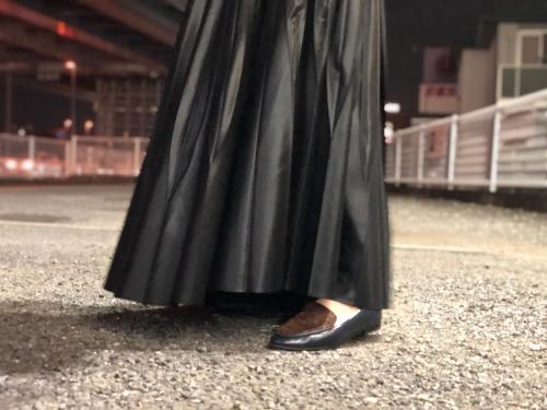 アンスリードのワイドパンツ