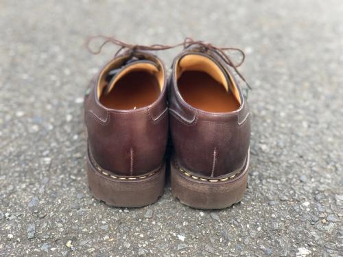 パラブーツのUチップシューズ