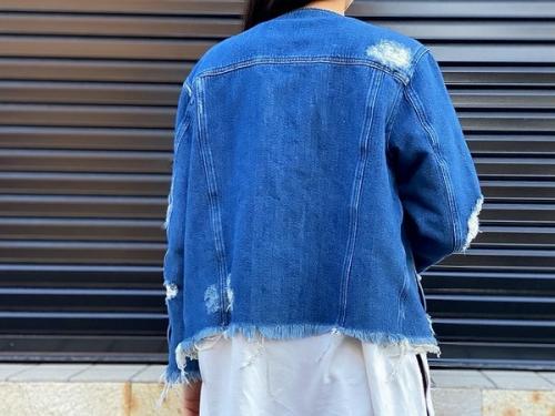 ディーゼルのデニムジャケット