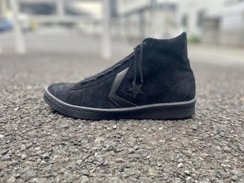 ノンネイティブ × コンバース プロレザー HI ブラック 国内9月24日発売予定】 ノンネイティブ × コンバース プロ