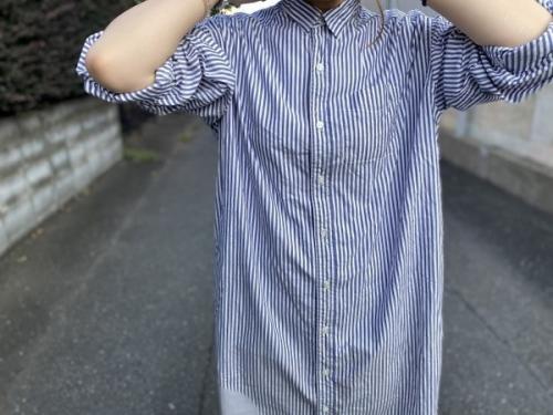 アメリカーナのシャツワンピース