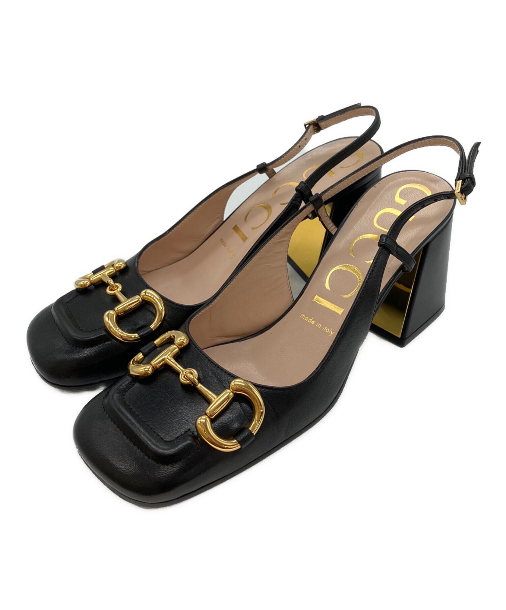 GUCCI / グッチ】ホースビットスクエアトゥパンプス | タイムレスな