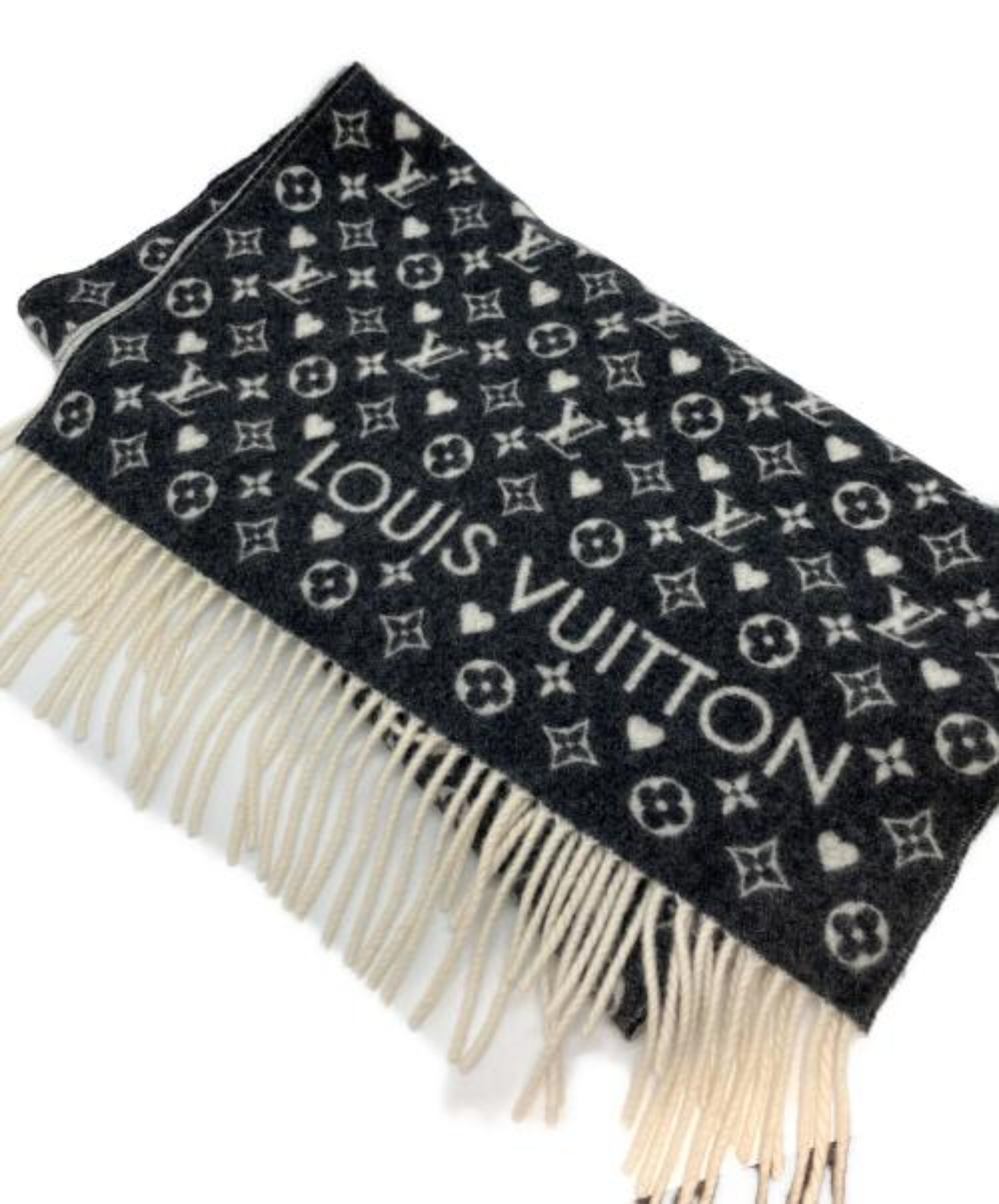 LOUIS VUITTON / ルイ ヴィトン】エシャルプゲーム オン | カシミヤの