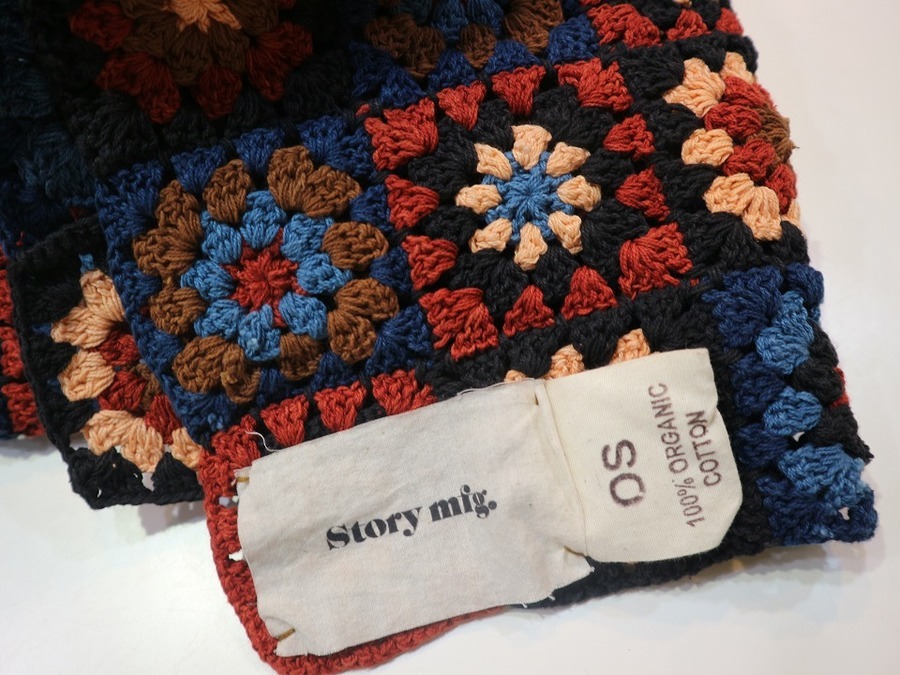 2018AW完売品。STORY mfg（ストーリーエムエフジー）オーガニック