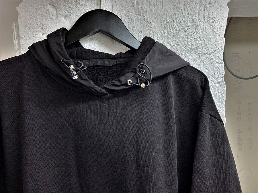 1017 ALYX 9SM/アリクス 19AW Hoodie fleece入荷です。[2020.02.22発行