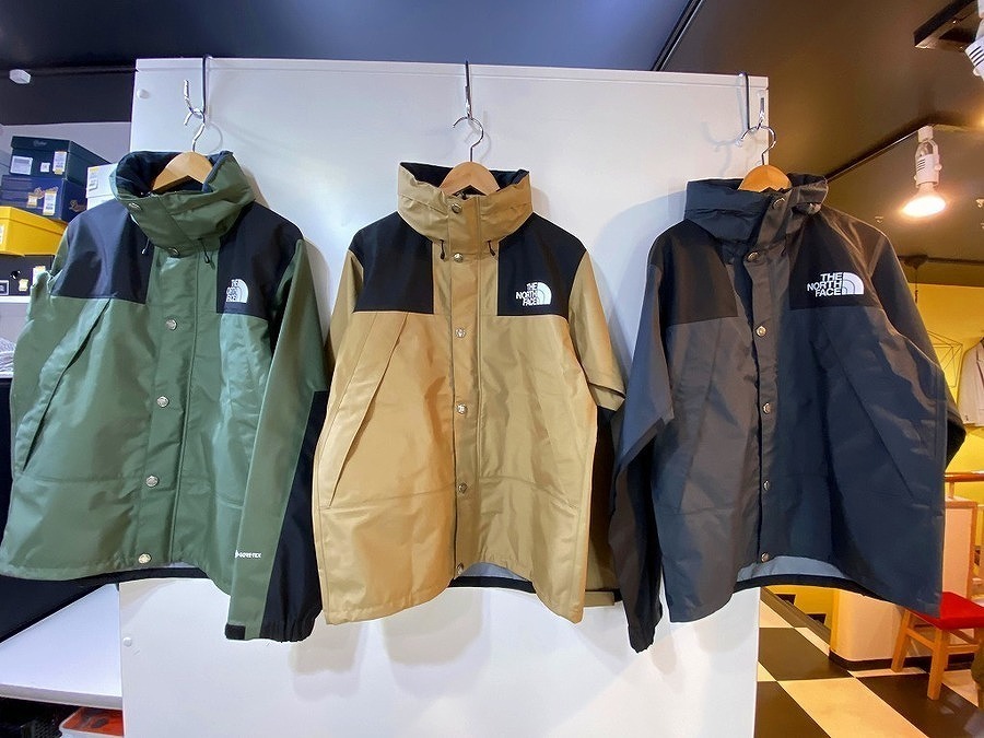 THE NORTH FACEのマウンテンレインテックスジャケットが未使用3色