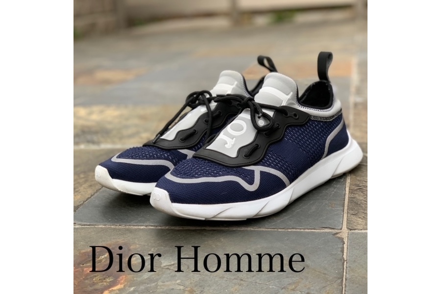 Dior Homme / ディオールオム】テクニカルニットロゴスニーカーをお 