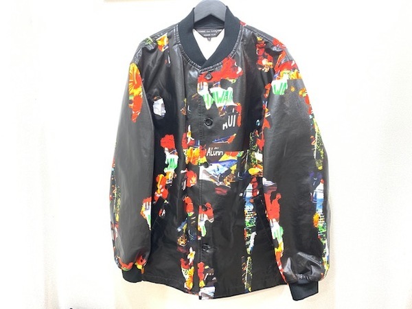 COMME des GARCONS HommePlus】RUBBER PRINT COACH JACKETを買取入荷