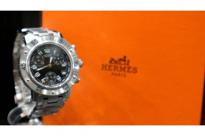 「HERMES/エルメスのクロノグラフクォーツ 」