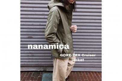 「アウトドアブランドのnanamica 」