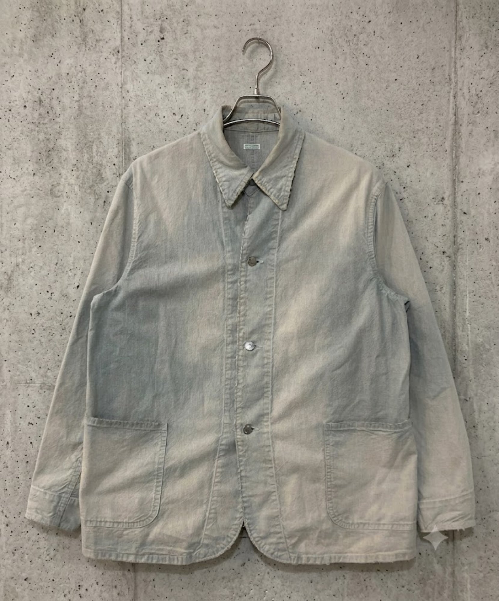 A.PRESSE アプレッセ　Pin Check Coverall カバーオール A.PRESSE / アプレッセ】Indigo Pin Check Coverall（カバーオール