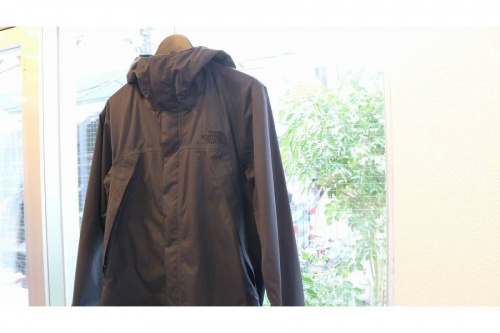 ジャケットのTHE NORTH FACE