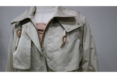 メモリータフフードブルゾンのVERMEIL par iena/ヴェルメイユ パー イエナ