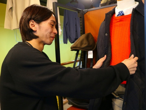 アルバイトの古着屋