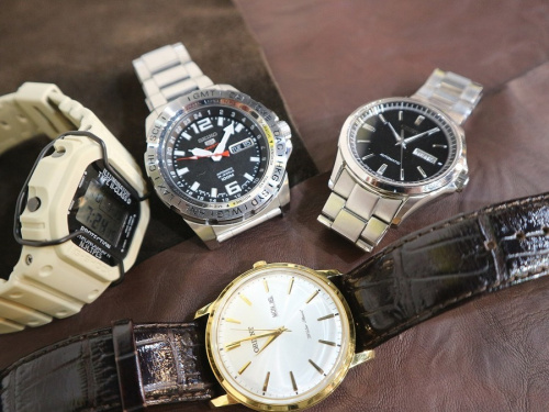 1円スタート】 【ジャンク】SEIKO,CASIO,CITIZEN 等 腕時計 懐中