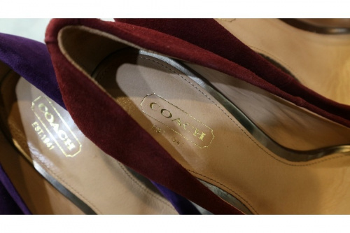 コーチのレディースシューズ買取大募集