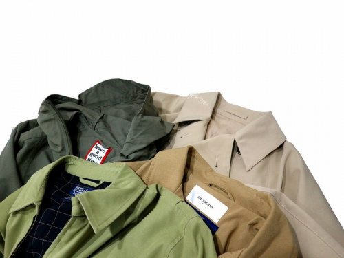 メンズの春物アイテム