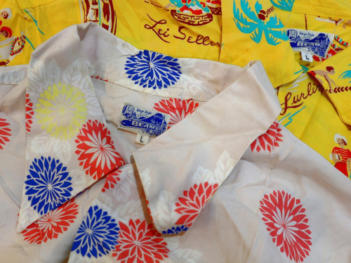 ハーフパンツ大募集のアロハシャツ買取大募集