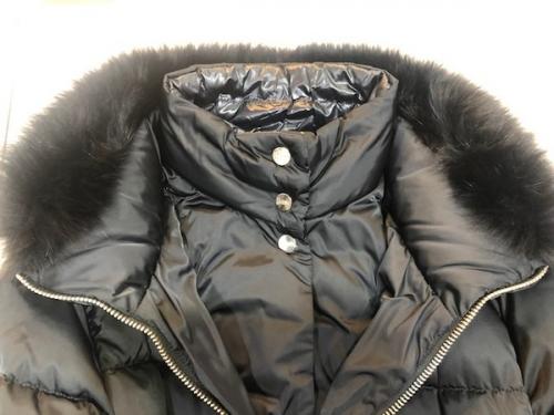 ダウンコートのフォックスファー