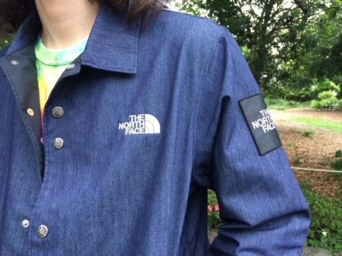 ザノースフェイスのGTX Denim Coach Jacket