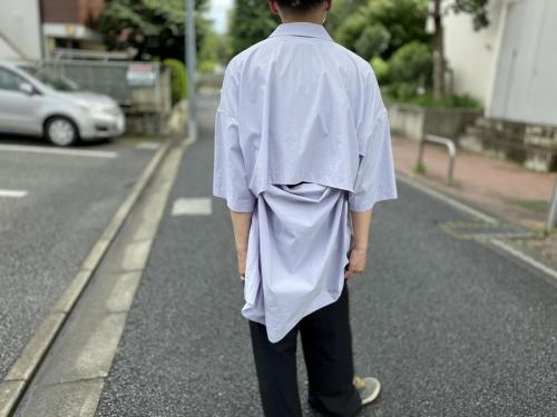 マイ ビューティフル ランドレットのback layered S/S shirt