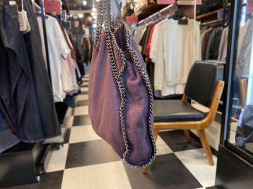 2WAYチェーンショルダーバッグ / パープルのファラベラ / 234387 W9132