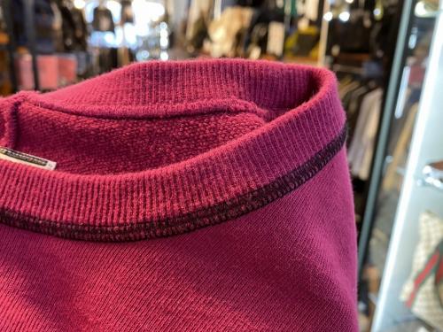 ドットアップルビッグスウェットのパープル