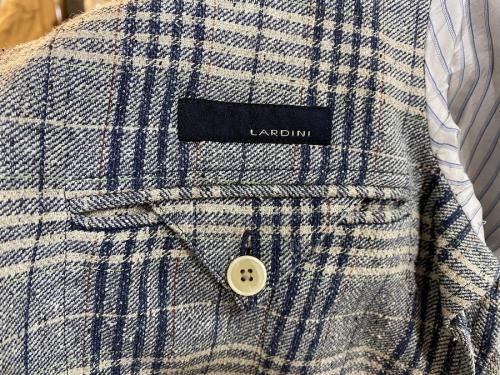 シルクリネンテーラードジャケットのSIZE 52 / ブルー