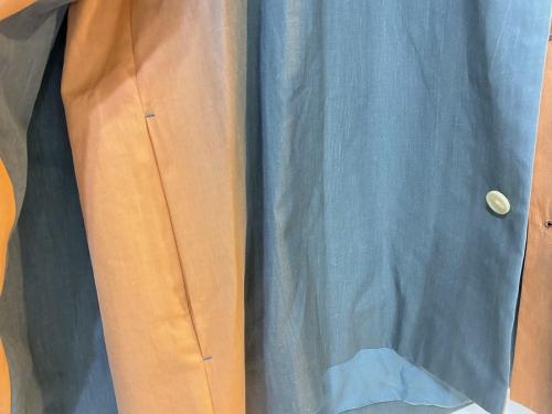 WASHED FINX GRADATIONのカーキ×オレンジ / SIZE 5