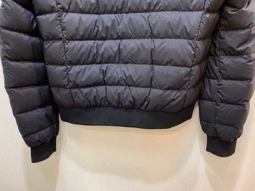 ポリウレタンコーティングナイロンボマーダウンブルゾン