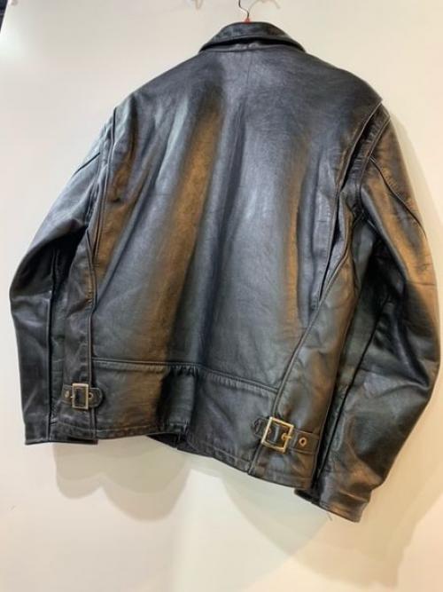 ショットのレザージャケット トラッカージャケット　千歳船橋
