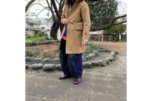 千歳船橋 ボールドフーデッドコート　NP61965のメンズ