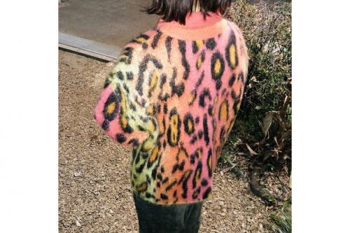 ジャガードニットのレディース　古着買取　千歳船橋