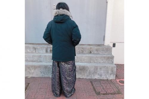 M-65ダウンジャケットのメンズ　千歳船橋　古着