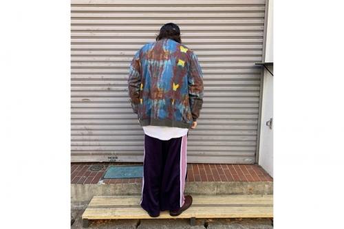 ニードルスのリバーシブルリブカラージャケット