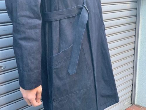モロッコ軍デニムコートのメンズ