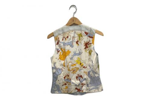 エルメスのシルクジレ