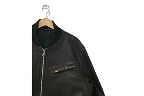 レザースタジャンのメンズ