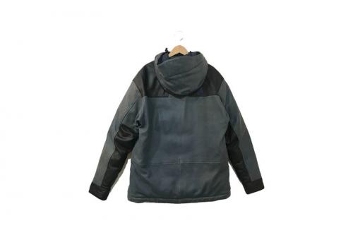 ザノースフェイス パープルレーベルのレザーダウンジャケット