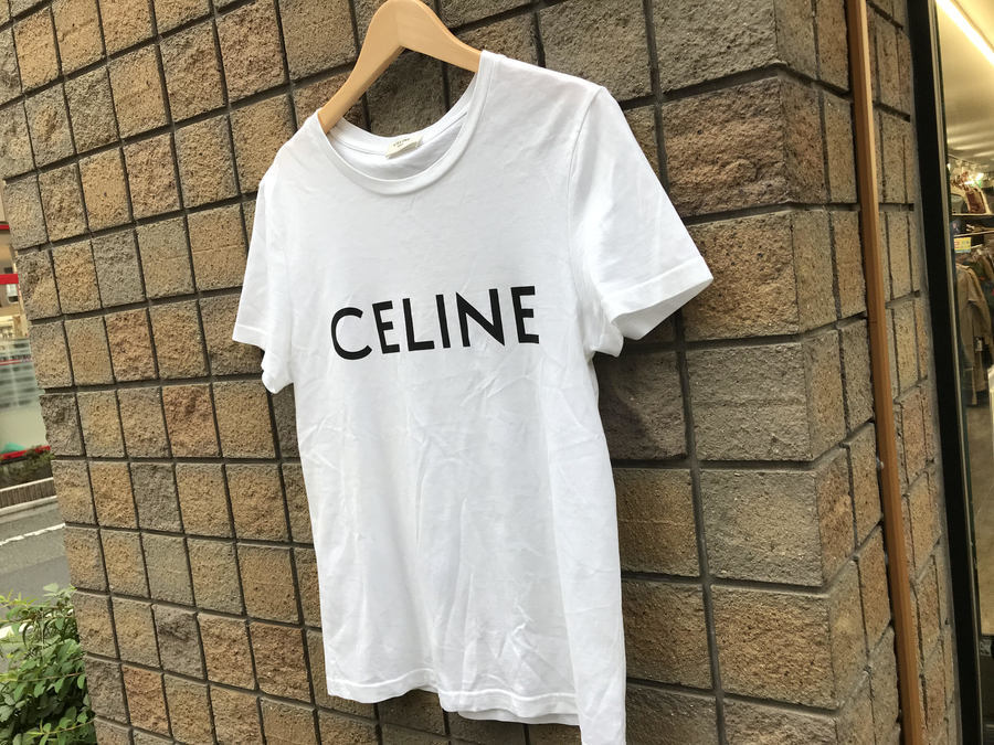 最安値高品質】 セリーヌロゴTシャツ 19ss ホワイト 白 celineの通販