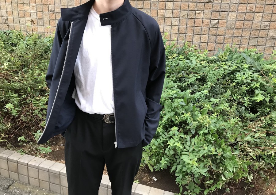 MARNI 19AW ポリエステルカルゼ ジップブルゾン