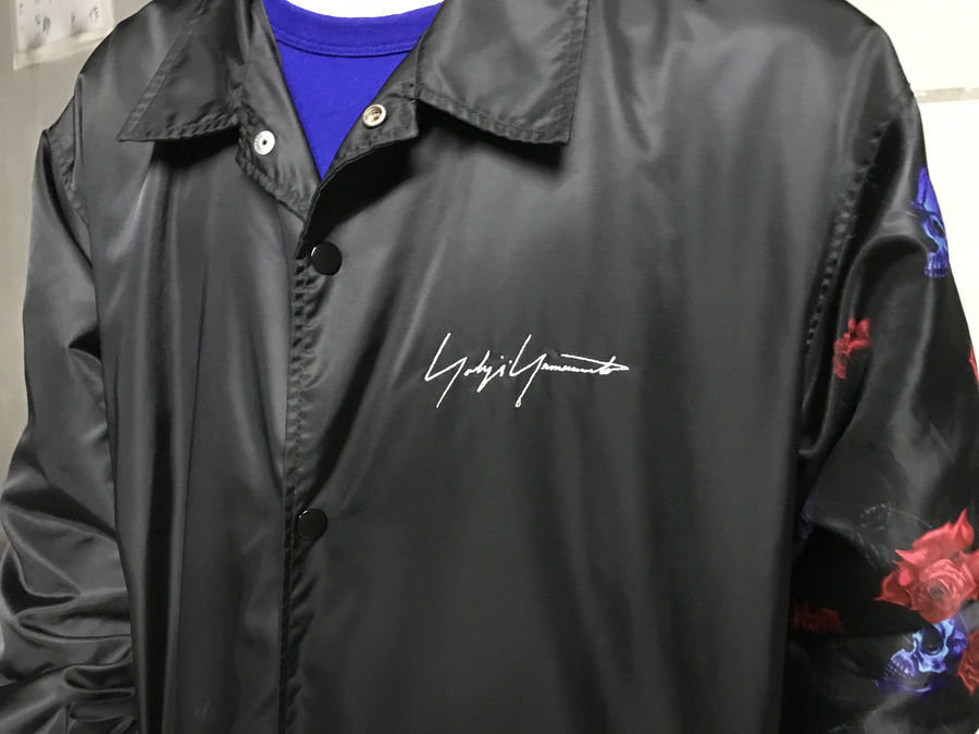 ヨウジヤマモト　ニューエラ　コーチジャケット　ブラックXL ナイロンジャケット 直販直送