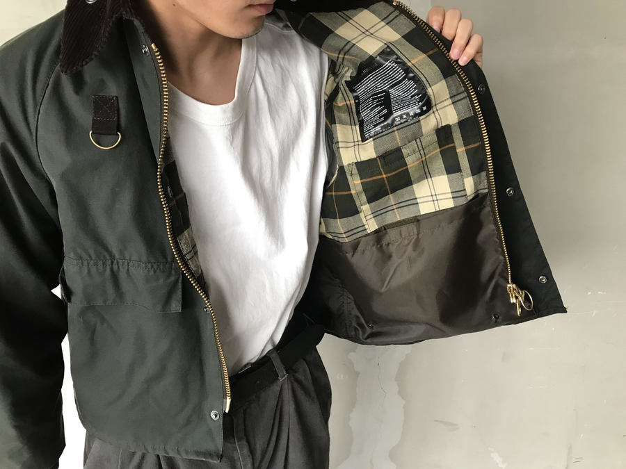 Barbour/バブアー】より短丈が特徴の「SPEY JACKET」を買取入荷いたし