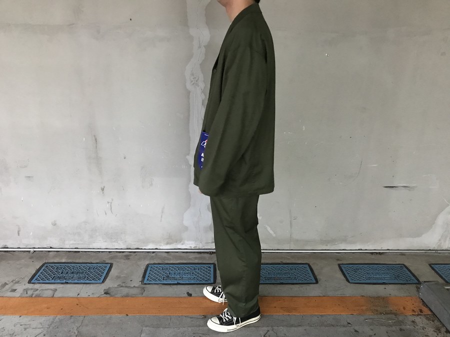 Dickies Tripster BEAMS オリーブ M セットアップ-