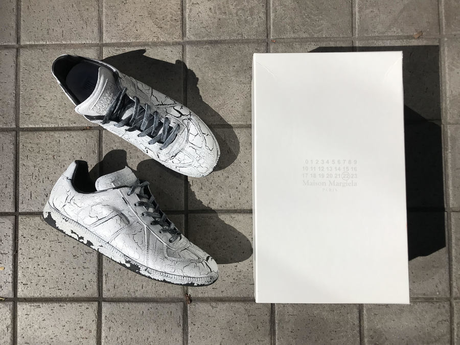 Maison Margiela REPLICA ペンキ加工ジャーマントレーナー