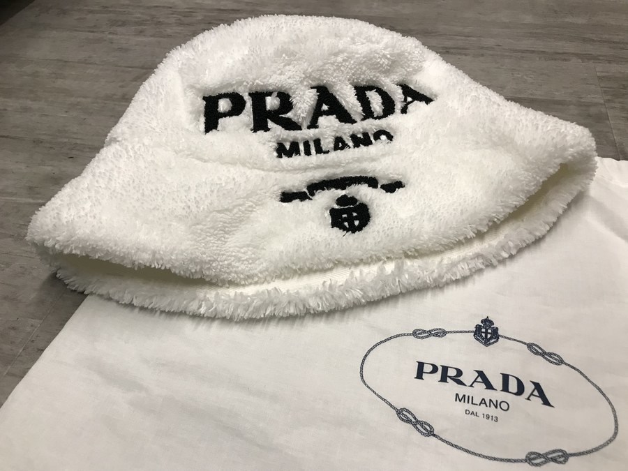 PRADA プラダテリーバケットハット