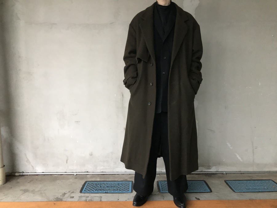stein lay chester coat カーキ-