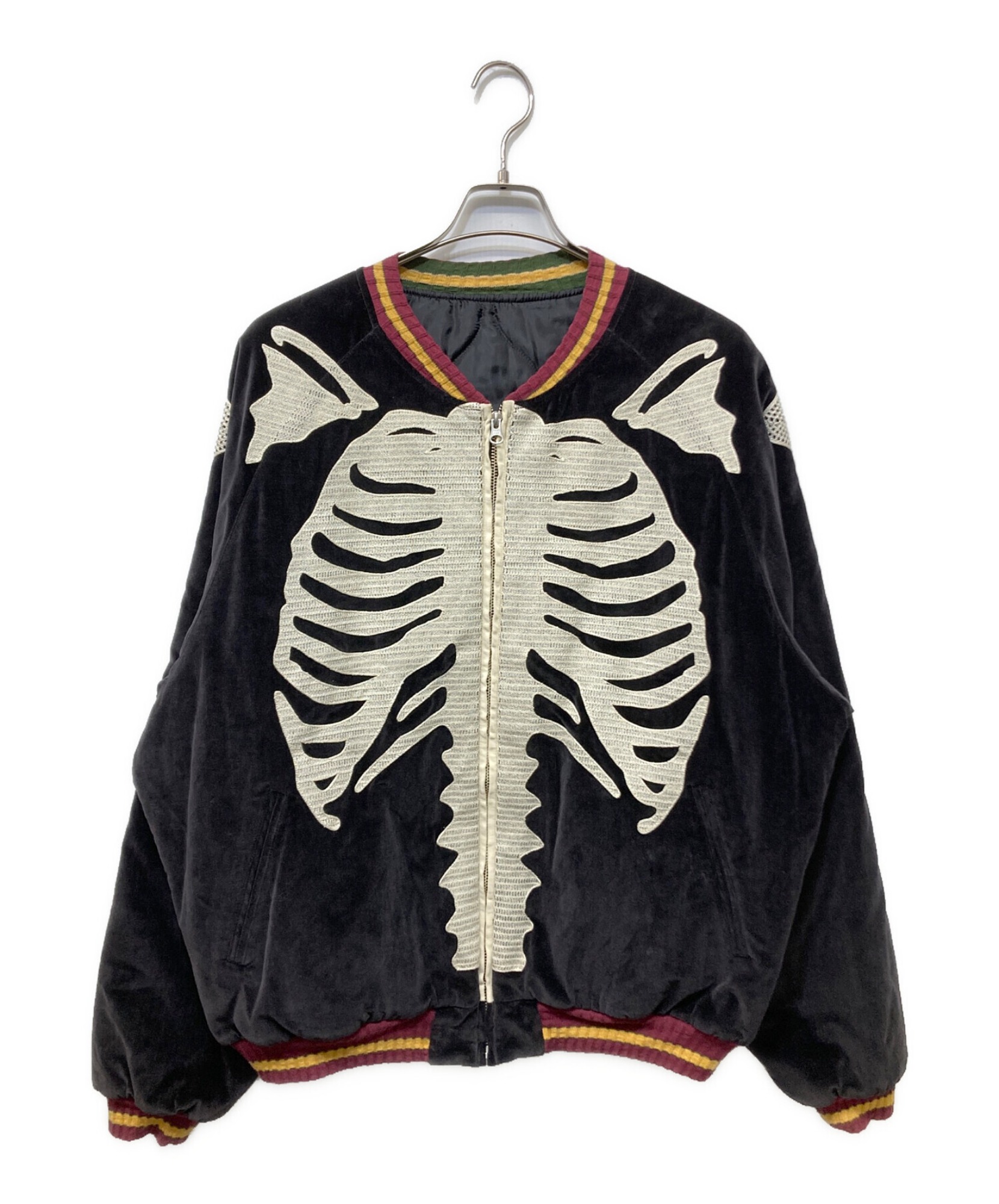 世界が熱狂】KAPITAL「BONE」刺繍スーベニアジャケットが入荷